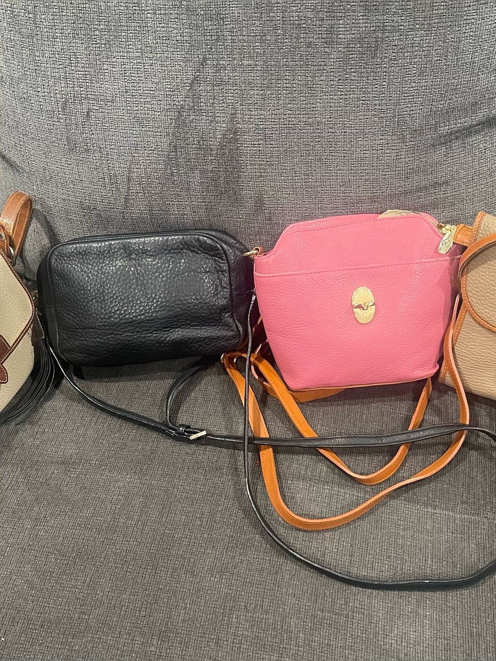 Bundle of 4 Designer Crossbody Bags- Vintage